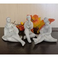 Триптих "Жалейка",Минск,фарфор