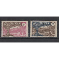 Французский Камерун 1925 Подвесной мост из лиан