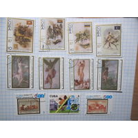 11 марок Кубы с рубля!