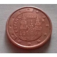 1 евроцент, Испания 2004 г.