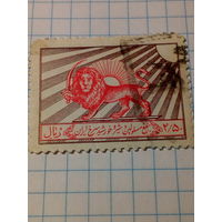 Марка Иран 1955 год
