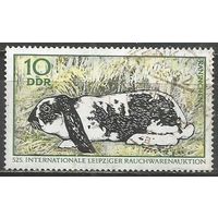 ГДР. Международный пушной аукцион. Кроль. Лейпциг. 1970г. Mi#1541.