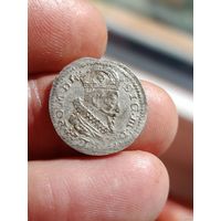 Грош сигизмунда 3 в щите с