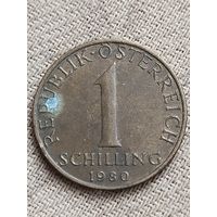 Распродажа - 1 шиллинг 1980г.,Австрия,Вторая Республика
