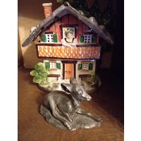 - Статуэтка КОСУЛЯ Чугун 8х5 см