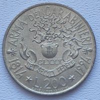 Италия 200 лир 1992