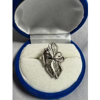 Кольцо серебряное 925 пробы. 41