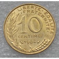 Франция, 10 сантимов 1994 г.