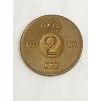 Швеция 2 оре 1970