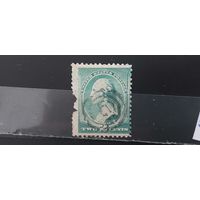 РАСПРОДАЖА. США 1887г. Гаш.