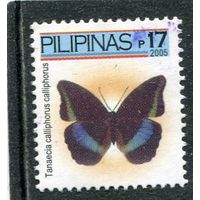 Филиппины. Стандарт. Фауна. Бабочки