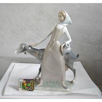 Статуэтка Lladro статуэтка девушка с козой