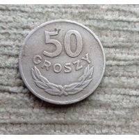 Werty71 Польша 50 грошей 1949 Никель