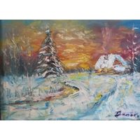 Картины с зимней тематикой