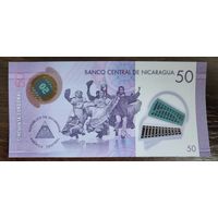 НИКАРАГУА 50 кордоба 2014 P-211a полимер UNC