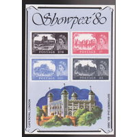 Королева Елизавета 2 Известые люди Личности Архитектура 1980 год лот 2033  ЧИСТЫЙ