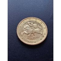 Литва 10 евроцентов 2015 г.