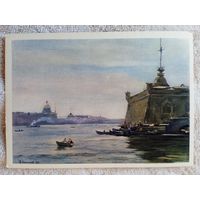 1959. Соколов. Ленинград. На Неве