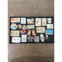 Спортивные значки: олимпиады, спортакиады и т.д.