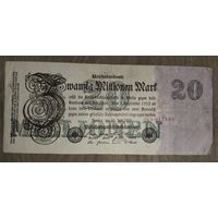 20 миллионов марок. 1923 г. Веймарская республика