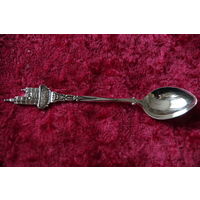 Ложка с серебрением сувенирная коллекционная  В14