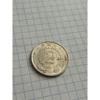 2 динара 1980 года