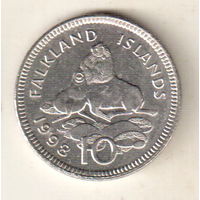 Фолклендские острова 10 пенс 1998