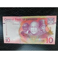 Лесото 10 UNC c рубля