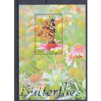 [1489] Тувалу 2006. Фауна.Бабочка. БЛОК MNH