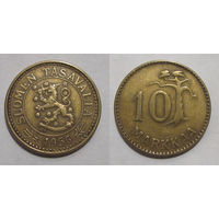 Финляндия - 10 марок 1956