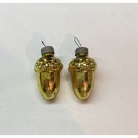 Старинная ёлочная игрушка жёлудь цена за единицу