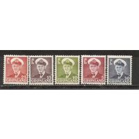 ФФ5 Гренландия 1950 Король Дании Фредерик