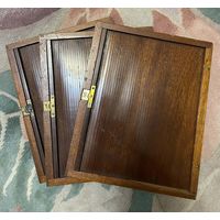 Задние деревянные шторные кассеты к форматным фотоаппаратам