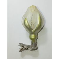 Ёлочная игрушка Бутон Хлопка , СССР