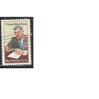 США-1981, (Мих.1456) , гаш. , Личности, (одиночка)