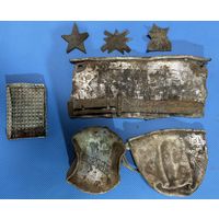 Предметы окопного творчества с лагеря партизан