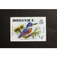 Доминика 1976 г. Дикие Птицы. Фауна, 1 марка. Чистая #0241-Ф1P46