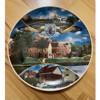 Тарелка декоративная "Троицкое предместье" ДФЗ