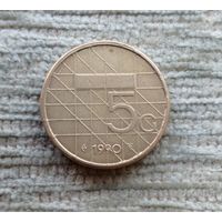 Werty71 Нидерланды 5 гульденов 1990