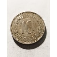 Дания 10 крон 1979