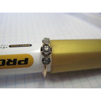 Кольцо 583 пробы 17 размера со вставками. Торги!