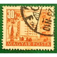 Венгрия 1951. Здание пятилетнего плана в Будапеште