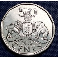 Свазиленд 50 центов 2015 г.