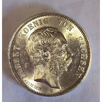 5 марок 1902 - Альберт Саксонский посмертный ярчайший
