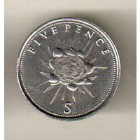 Гибралтар 5 пенс 2016