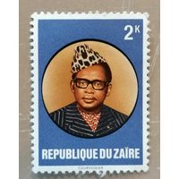 Марка Заир, Конго, президент Сиссе Секо, 1978 г.