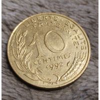 10 сантимов 1992 Франция