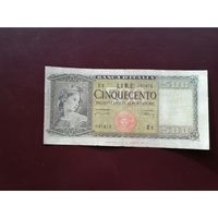 Италия  500 лир 1948