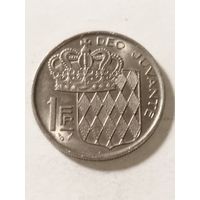 Монако 1 франк 1975
