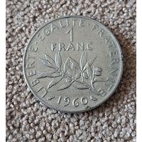 Франция 1 франк, 1960